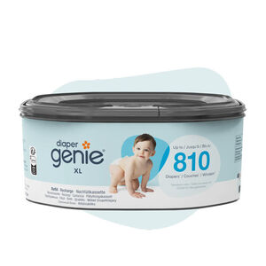 1 Recharge octogonale XL pour poubelle Diaper Genie 
