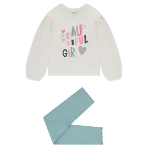 Pyjama 2-delig in jersey voor meisjes 