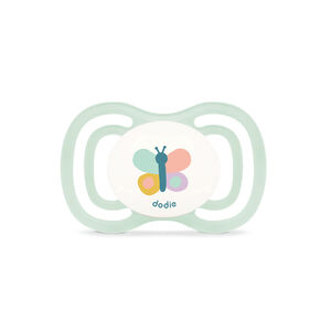 Lot de 2 sucettes anatomiques en silicone 18M+ F4 (modèle aléatoire) 