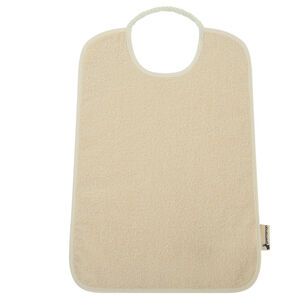 Lot de 3 bavoirs éponge à encolure élastiquée violet 