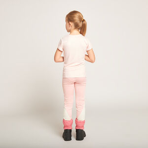 Lange tweekleurige skilegging voor meisjes 