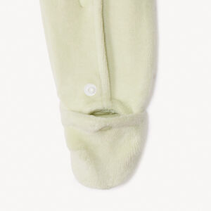 Pyjama fluweel met patch montgolfière voor premature baby 