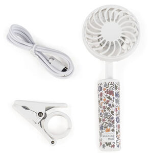 Ventilateur pour poussette Fleurs 