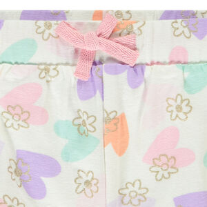 Sportshort met fantasieprint meisjes 
