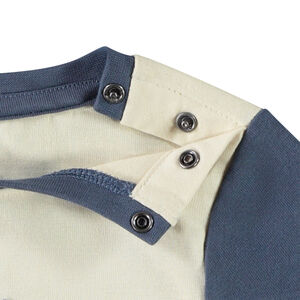 T-shirt manches longues effet color block print Arctique pour bébé garçon 