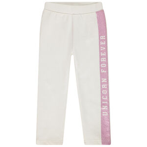 Caleçon en molleton gratté avec bande placée pour bébé fille 