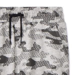 Fleece joggingbroek met camouflageprint voor jongens 