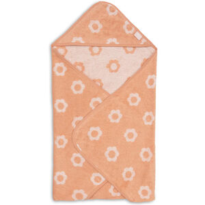 Badcape badstof 75x75cm Jacquard Flower 