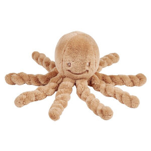 Knuffel met korte haren Octopus Beige Amber 
