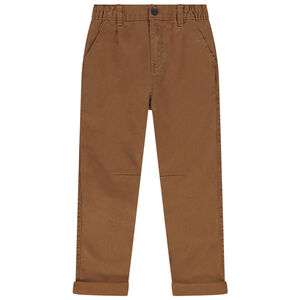 Pantalon chino droit uni garçon 