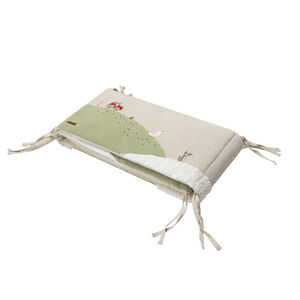 Tour de lit 3 pans en velours La vie à la Ferme 