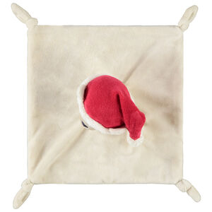 Knuffeldoekje kerstbeer in sherpa voor baby 