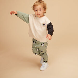 Pantalon de jogging en molleton imprimé Mickey Disney pour bébé garçon 