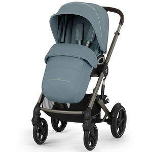 Kinderwagen Talos S Lux Frame Taupe - Stormy Blue 