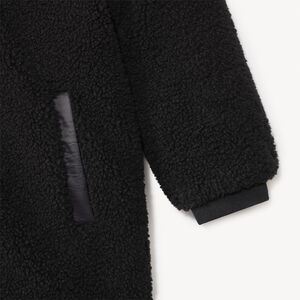 Keerbare donsjas sherpa met driehoekige doorgestikte stof voor meisjes 