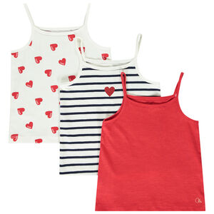 Set van 3 fantasietops voor meisjes 