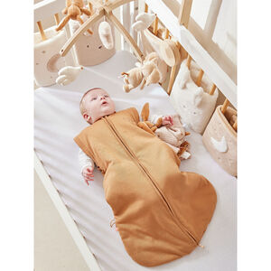 Gigoteuse manches amovibles 100cm Jersey Pointelle 