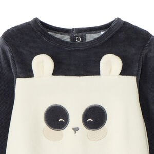 Pyjama in fluweel fantasie voor babyjongens 