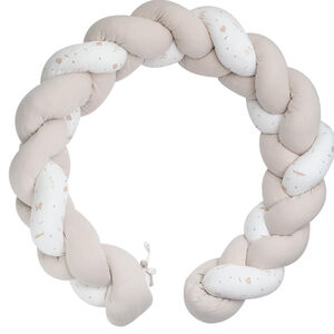 Tour de parc Tresse décorative Tam-Tam 200cm Sable/Caramel 