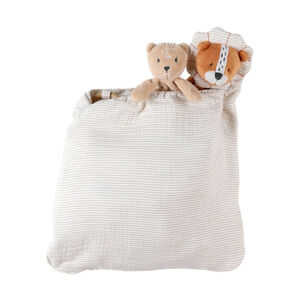 Couverture d'activités en mousseline 50 x 50 cm Babou & Kendi 