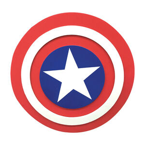 Bouclier en mousse Captain America Marvel 