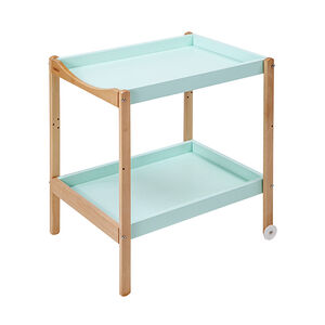 Table à langer Margot hybride vert menthe 