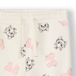 Sportbroek van fleece met Marie Disney-print voor meisjes 
