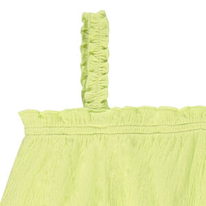 Mouwloos t-shirt met ruches voor meisjes 