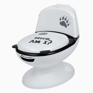 Mini toilette Panda Blanc/Noir  