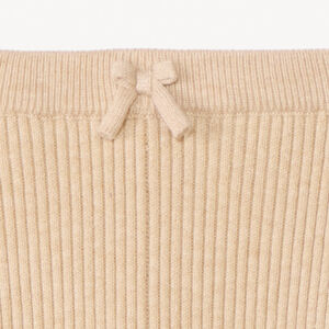 Lang geribbelde legging voor meisjes 