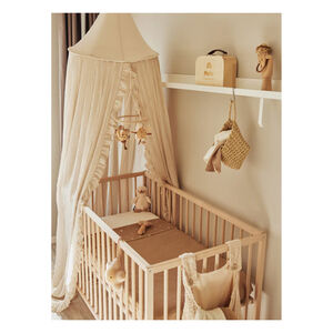 Couverture fleece Basic Knit 100X150cm - Biscuit  