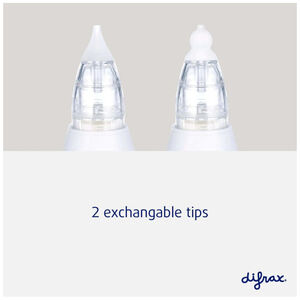 Electrische neusreiniger + 2 siliconen uiteinden  