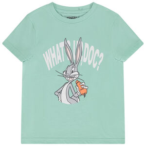 T-shirt met korte mouwen print Bugs Bunny Warner voor jongen 