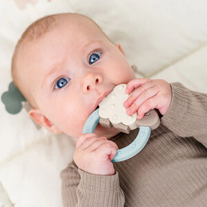 Anneau de dentition Sheepy Bleu 