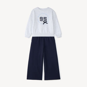 Ensemble de jogging en molleton fille 