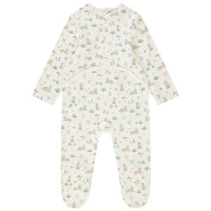 Lot de 3 dors-bien léopard pour bébé avec ouvertures différentes selon l'âge 