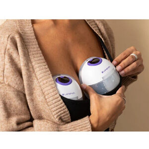 Borstkolf handsfree dubbel Wit 