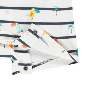 Korte jumpsuit met strepen, Toco