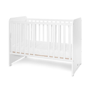 Lit avec barreaux Sweet Dream 60X120cm Blanc 