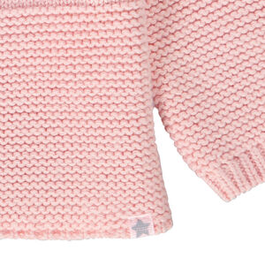Gilet en tricot style cache-coeur pour bébé prématuré 