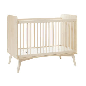 Lit à barreaux Cameron 60 x 120 cm avec barrière amovible 