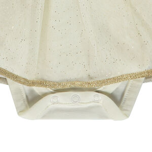 Robe body de cérémonie à tulle pailleté Licorne pour bébé fille 