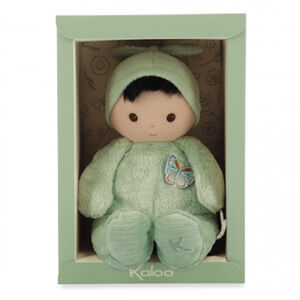 Poupon van stof Tendre Bébé Kaloo Pilea groen 