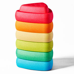 Stapelbare balansblokken Blocky 6STKS Multicolor 
