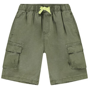 Bermuda esprit cargo à poches soufflet pour garçon 
