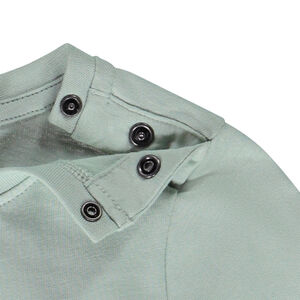 T-shirt lange mouwen in jersey met fantasieprint voor baby jongen 