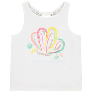 Débardeur avec sequins et dos ajouré pour fille  