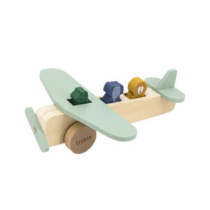 Dierenvliegtuig in hout - 1ste leeftijd 
