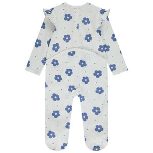 Lot de 3 dors-bien floraux pour bébé fille avec ouvertures différentes selon l'âge 