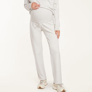 Rechtdoende zwangerschaps joggingbroek met hoge tailleband 